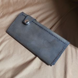 Leather Biker style wallet